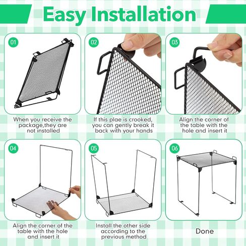 5 PCS LOCIER GRIVERENIZER و Excessories Back to School Essentials تشمل مرآة مغناطيسية واحدة مع صينية أسفل ، وحاملي قلم ، وربح شبكة معدنية واحدة ، و 1 in Kuwait