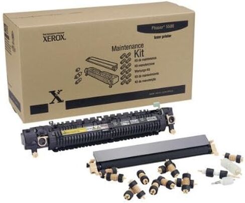 Phaser (R) 5500/5550 Maintenance Kit (110V) (تشمل أسطوانة نقل الصهر و 15 بكرات تغذية) ( - in Saudi Arabia