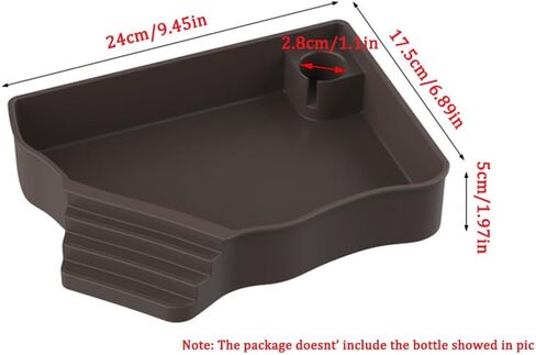 Flushbay Reptile Water Feeder Automatic Water Dispenser with Ramp Extra Large Reptile Bathing Pool for Gecko, Snake, Turtle, Bearded Dragon, Lizard Bath Aquarium Ornament in Kuwait