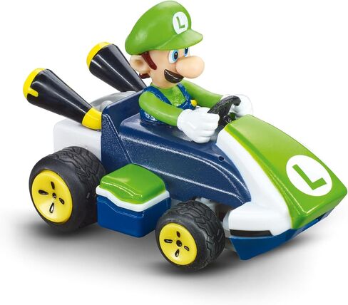 مجموعة سباقات لعبة Carrera RC Mario Kart Tabletop التي تضم سيارات التحكم عن بُعد Mario & Luigi 2.4 جيجا هرتز للأطفال 6 وما فوق - جاهزة للتشغيل in Saudi Arabia