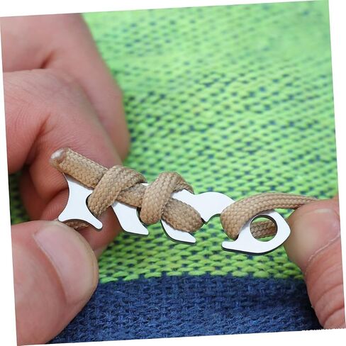 Toyandona Stainless Rope rope rope staned set 3 pcs موصلات مشبك سلك التخييم القابلة للتعديل لإعداد خيمة التروس في الهواء الطلق والقطن in Saudi Arabia