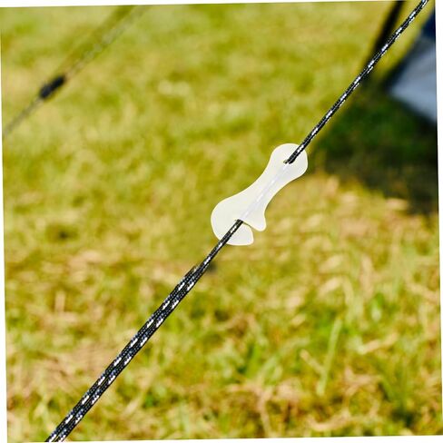 BESPORTBLE 20Pcs Glow Dark Tent Guyline Adjusters Lightweight Plastic Buckles for Camping Hiking Outdoor Gear Antislip Windproof Design for Improved Stability and Easy Setup in Saudi Arabia