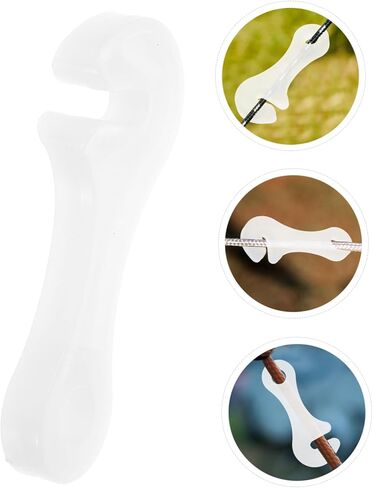 BESPORTBLE 20Pcs Glow Dark Tent Guyline Adjusters Lightweight Plastic Buckles for Camping Hiking Outdoor Gear Antislip Windproof Design for Improved Stability and Easy Setup in Saudi Arabia