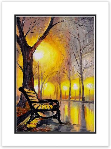 8x10 حصيرة ل 6 × 8 صورة - أبيض على لوحة حصيرة مزدوجة سوداء للإطارات قياس 8 × 10 بوصات - مبللة مائلة لعرض القياس الفني 6 × 8 بوصات - حصيرة واحدة in Kuwait