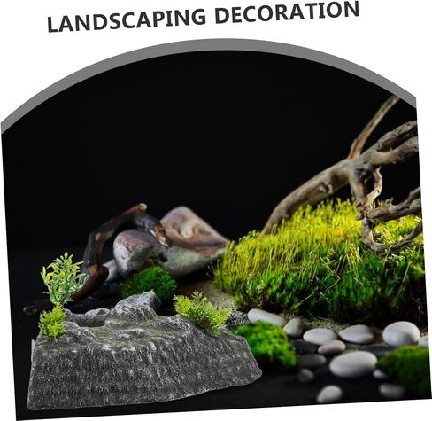 ERINGOGO Turtle Basking Platform Climbing Ramp Floating Island and Hiding Hole for Tortoises and Reptiles Safe and Aquarium Decoration for Exercise and Resting Tanks in Saudi Arabia