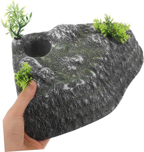 ERINGOGO Turtle Basking Platform Climbing Ramp Floating Island and Hiding Hole for Tortoises and Reptiles Safe and Aquarium Decoration for Exercise and Resting Tanks in Saudi Arabia