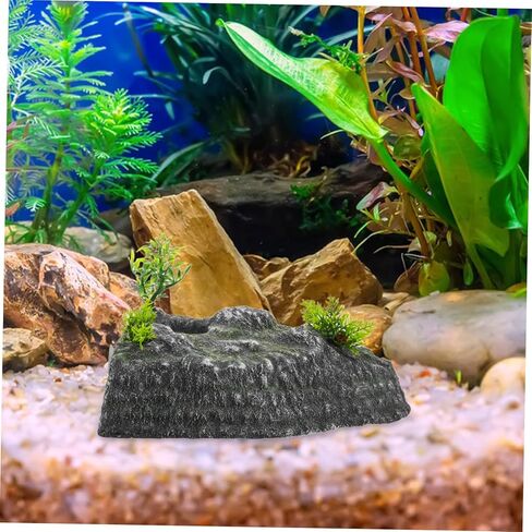 ERINGOGO Turtle Basking Platform Climbing Ramp Floating Island and Hiding Hole for Tortoises and Reptiles Safe and Aquarium Decoration for Exercise and Resting Tanks in Saudi Arabia