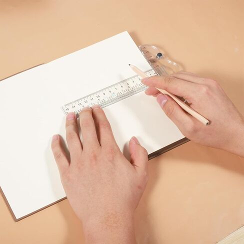 6 "مسطرة أكريليك T-square وصياغة T Square Bats و Retric Sewing Attracts أدوات الصياغة لصياغة الصياغة ، وصياغة العمل ، وتأطير الفن ، وصنع الكتب السكر. in Saudi Arabia