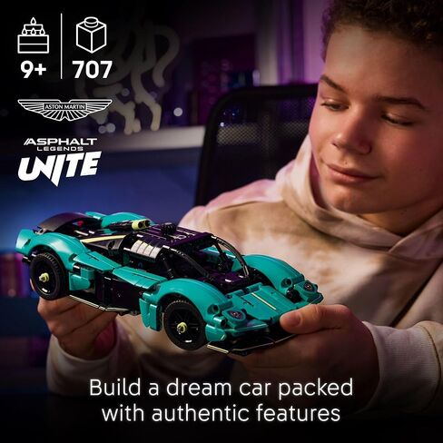 LEGO Technic Aston Martin Valkyrie Toy Car - Kids Model Kit Toy for Boys and Girls, Ages 9+ - Vehicle Building Set for Pretend Play & STEM Learning - Sports Car Gift Idea for Birthdays - 42208 in Saudi Arabia