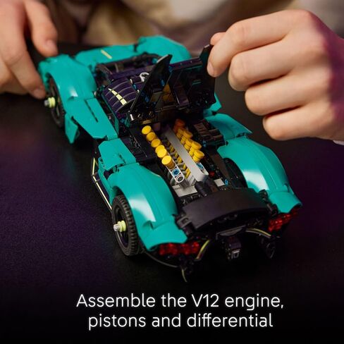 LEGO Technic Aston Martin Valkyrie Toy Car - Kids Model Kit Toy for Boys and Girls, Ages 9+ - Vehicle Building Set for Pretend Play & STEM Learning - Sports Car Gift Idea for Birthdays - 42208 in Saudi Arabia