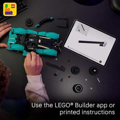 LEGO Technic Aston Martin Valkyrie Toy Car - Kids Model Kit Toy for Boys and Girls, Ages 9+ - Vehicle Building Set for Pretend Play & STEM Learning - Sports Car Gift Idea for Birthdays - 42208 in Saudi Arabia