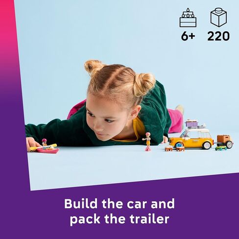 لعبة Lego Friends Friendship Trip Travel Travel Toy - PlaySet القابلة للبناء مع ألعاب Play Play و Puppy - فكرة هدية عيد ميلاد ممتع للفتيات والفتيان ، الذين تتراوح أعمارهم بين 6 - 42659 in Saudi Arabia