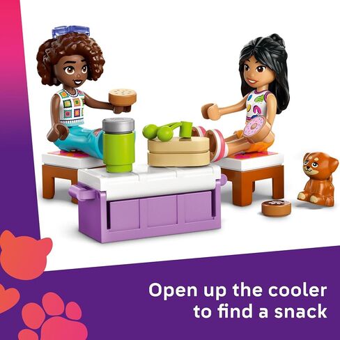 لعبة Lego Friends Friendship Trip Travel Travel Toy - PlaySet القابلة للبناء مع ألعاب Play Play و Puppy - فكرة هدية عيد ميلاد ممتع للفتيات والفتيان ، الذين تتراوح أعمارهم بين 6 - 42659 in Saudi Arabia