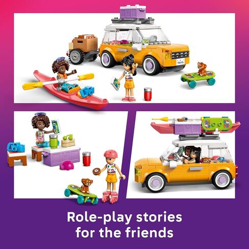 لعبة Lego Friends Friendship Trip Travel Travel Toy - PlaySet القابلة للبناء مع ألعاب Play Play و Puppy - فكرة هدية عيد ميلاد ممتع للفتيات والفتيان ، الذين تتراوح أعمارهم بين 6 - 42659 in Saudi Arabia