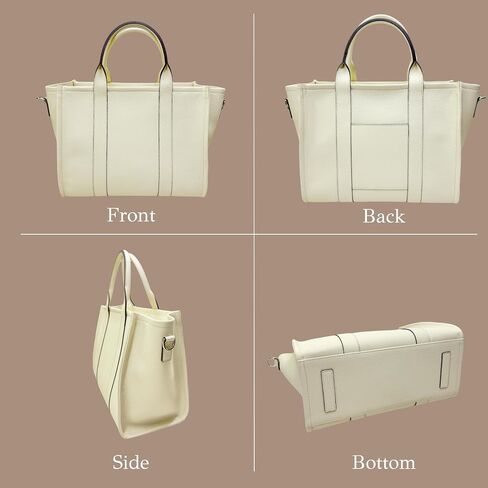 Genuine Leather Satchel Handbag for Women Handmade Shoulder Bag Cowhide Tote Purse in Saudi Arabia