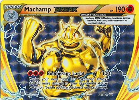 Pokemon - Machamp Break (60/108) - XY Evolutions - Holo in Saudi Arabia