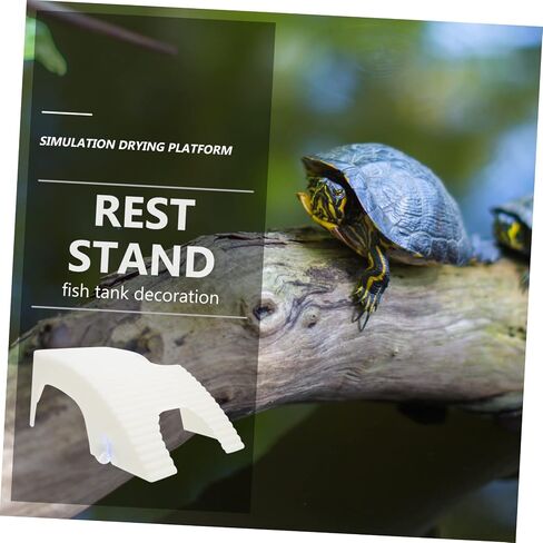 MERRYHAPY Turtle Basking Platform Ramp Reptile Stand for Tortoises and Aquatic Pets for Aquariums Gardens and Living Rooms Easy Climbing and Convenient Storage in Saudi Arabia