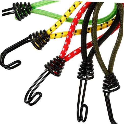 VICASKY 10Pcs Tent Elastic Rope Buckles Multi Functional Tent Hooks for Camping Accessories and Strong Load Capacity for Setup and Secure Fixing in Saudi Arabia