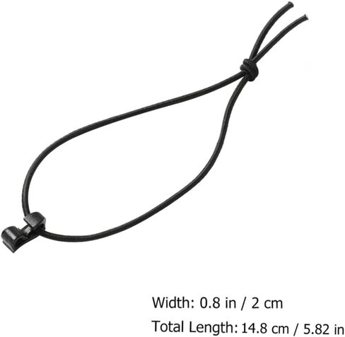 Sosoport 15Pcs Elastic Strap Hook Durable Multi Purpose Fastener for Outdoor Use Easy to Install Bungee Strap Clips for Secure Attachment and Organization in Saudi Arabia