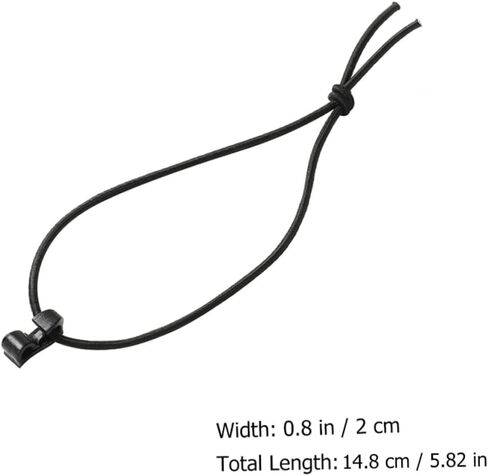 BESTonZON 15Pcs Bungee Cord Clips Durable Elastic Strap Hook for Outdoor Camping Hiking and Mountaineering Securely Fastens Loose Straps and Cords Space Saving Design in Saudi Arabia