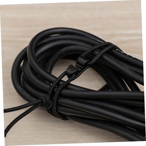 BESTonZON 15Pcs Bungee Cord Clips Durable Elastic Strap Hook for Outdoor Camping Hiking and Mountaineering Securely Fastens Loose Straps and Cords Space Saving Design in Saudi Arabia