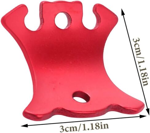 6Pcs Lightweight Rope Adjusters Portable Fasteners for Camping Tents Outdoor Use and Versatile Rope Tighteners in Kuwait
