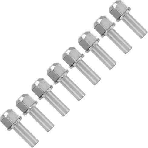 8 Pcs RC Wheel Hub Extension Nut Stainless Steel High Strength Hex RC Wheel Hub Extension Adapter for SCX10 (25mm) Rc Wheel Hub Extension Nut in Saudi Arabia