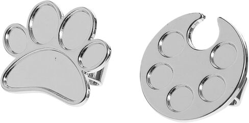 2Pcs Nail Art Color Mixing Tray Ring Nail Polish Holder for Blending Pigments Lipsticks More for Home Salon and Events Easy to Use Unique Design in Kuwait