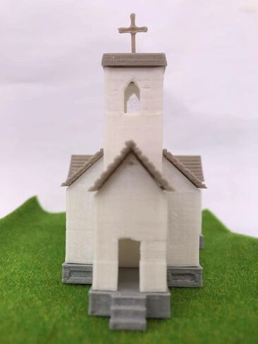 Railway Layout Scenery Country N Scale 1:150-160 Church Miniatures Model in Saudi Arabia