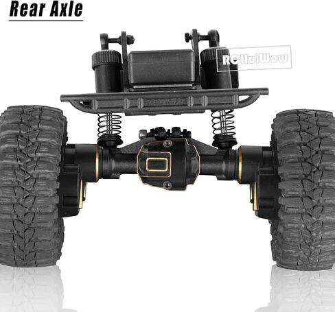 RC Portal Axles & Diff Produstrates Part for 1/18 Redcat Ascent-18 ، Axloy Portal Portal Diff Diff ، Titanium ، Titanium in Kuwait