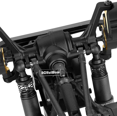 RC Portal Axles & Diff Produstrates Part for 1/18 Redcat Ascent-18 ، Axloy Portal Portal Diff Diff ، Titanium ، Titanium in Kuwait