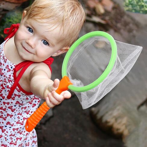 10 PCS Mini Catcher Nets ، Butterfly Bug Net للأطفال ، للطلاب الذين ينطلقون في الربيع أداة التعلم المبكر in Kuwait