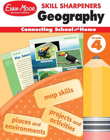 Book Skill SHARPENERS Geography GR 4 in Saudi Arabia