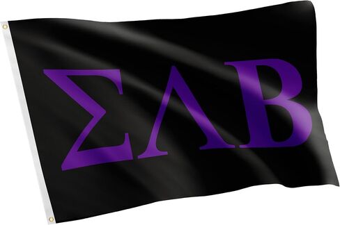 Desert Cactus Sigma Lambda Beta Flag Greek Letter Fraternity Banner Large 3x5 feet Flags Sign Decor SLB in Saudi Arabia