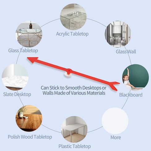 الدوار السهم الكبير ، مؤشر اتجاه الدوران الأحمر مع قاعدة كوب الشفط (1) in Kuwait