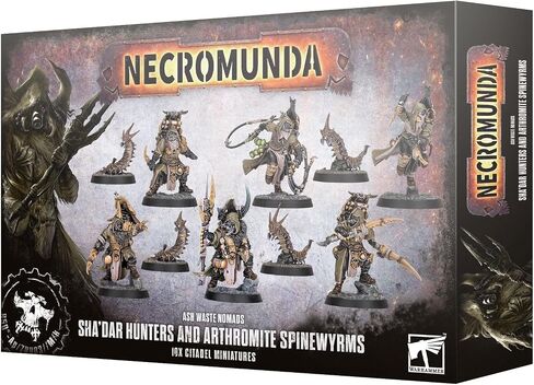 Necromunda: Sha'dar Hunters & Arthromite Spinewyrms in Saudi Arabia