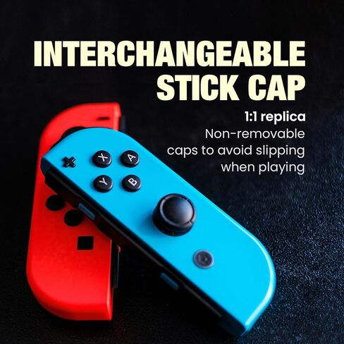 K-Silver TMR Joystick Replacement for Switch Lite & JoyCon, No Drift Thumbsticks with Repair Tools set (2) in Saudi Arabia