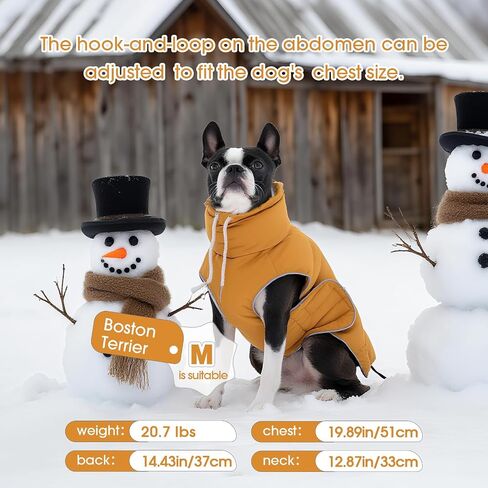 FUAMEY Dog Puffer Jacket for Large Dogs,Dog Cold Weather Coats Winter Dogs Down Jackets Waterproof Pet Snowsuits Warm Puppy Winter Vest Turtleneck Pets Adjustable Jackets Coats Pink L in Kuwait