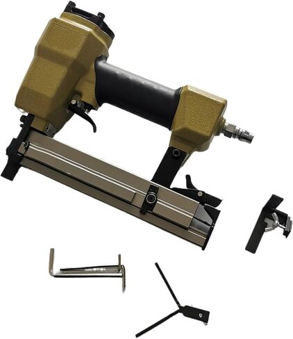 Professional Pneumatic Upholstery Stapler Pneumatic V-Nailer Joining Gun Joiner Picture Frame Joiner V1015 V Nailer in Saudi Arabia