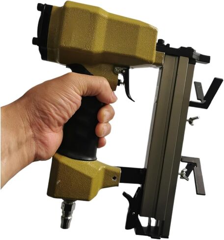 Professional Pneumatic Upholstery Stapler Pneumatic V-Nailer Joining Gun Joiner Picture Frame Joiner V1015 V Nailer in Saudi Arabia