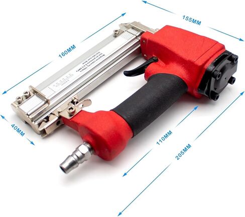 Professional Pneumatic Upholstery Stapler P625 Pneumatic Nail Gun Framing Tacker Air Stapler 12-25MM Length Headless Nailer for Woodworking Furniture Decoration in Saudi Arabia