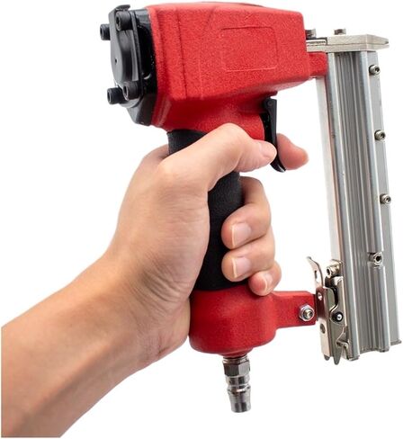 Professional Pneumatic Upholstery Stapler P625 Pneumatic Nail Gun Framing Tacker Air Stapler 12-25MM Length Headless Nailer for Woodworking Furniture Decoration in Saudi Arabia