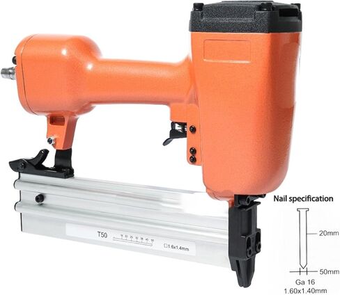 Professional Pneumatic Upholstery Stapler Pneumatic Air Stapler Gun Nail in Saudi Arabia