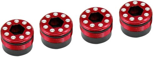 Hot Racing AFE21N02 الألومنيوم O-Ring Delrin Cap Hub Arrma 1/5 in Kuwait