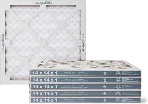 Amazon Basics Merv 8 AC Furnace Air Filter - 12'' x 12'' x 1'', 6-Pack in Saudi Arabia