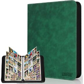 رابط بطاقة تداول ، 12 رابط مجموعة بطاقات الجيب لـ 960 بطاقة ، كتاب متميز للكتاب ، جيب مزدوج الجوانب ، مجلد بطاقة ألبوم جامع لبطاقات TCG/PM/MTG/OPCG/YGO ، الأزرق in Kuwait