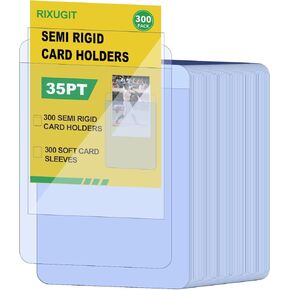 30-Pack Mini Snap Card Holders - UV Protection Hard Plastic Cases for Sports Cards, Baseball Cards Collectibles, Anti-Scratch Trading Card Sleeves with Secure Snap Closure in Kuwait