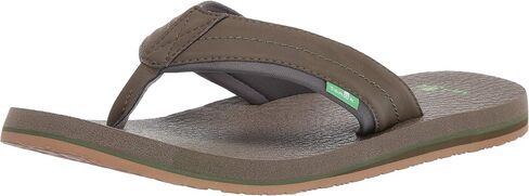 Sanuk mens Beer Cozy 2 Flip Flop, Navy, 10 US in Saudi Arabia