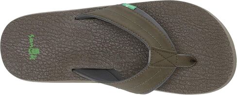 Sanuk mens Beer Cozy 2 Flip Flop, Navy, 10 US in Saudi Arabia