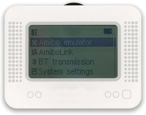 Allmiibo Smart NFC Emulator, Compatible with Switch/3DS, 50+ Games and 3000 NFC Data Storage, 1.2" OLED Screen in Saudi Arabia